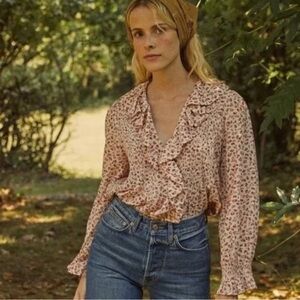 COPY - DÔEN Hardy Top, Songbird Paisley, Small